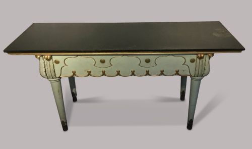 C19TH ITALIAN PAINTED SIDE TABLE SERVING TABLE IN THE BRIGHTON PAVILLION STYLE - ADDITIONAL PHOTO 2