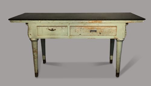 C19TH ITALIAN PAINTED SIDE TABLE SERVING TABLE IN THE BRIGHTON PAVILLION STYLE - ADDITIONAL PHOTO 9