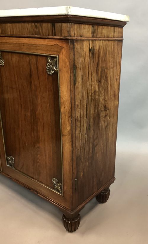 REGENCY ROSEWOOD AND GILT BRASS SIDE CABINET ATTRIBUTED TO GILLOWS - ADDITIONAL PHOTO 19