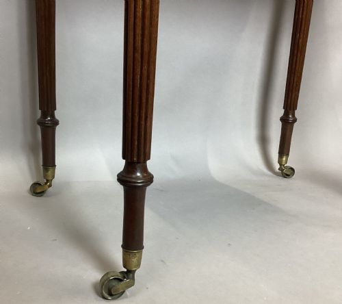 REGENCY MAHOGANY EBONY BANDED CHAMBERWRITING TABLE ATTRIBUTED TO GILLOWS - ADDITIONAL PHOTO 4
