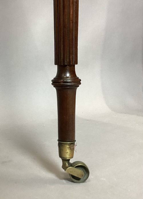 REGENCY MAHOGANY EBONY BANDED CHAMBERWRITING TABLE ATTRIBUTED TO GILLOWS - ADDITIONAL PHOTO 18