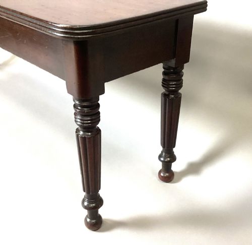 REGENCY MAHOGANY HALL BENCH WINDOW SEAT IN THE MANNER OF GILLOWS - ADDITIONAL PHOTO 13