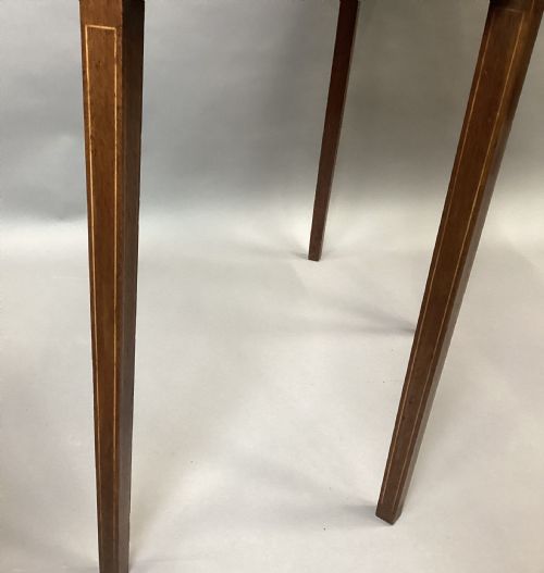 GEORGE III MAHOGANY HEPPLEWHITE SIDE TABLE CONSOLE TABLE - ADDITIONAL PHOTO 6