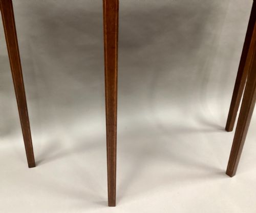 GEORGE III MAHOGANY HEPPLEWHITE SIDE TABLE CONSOLE TABLE - ADDITIONAL PHOTO 14