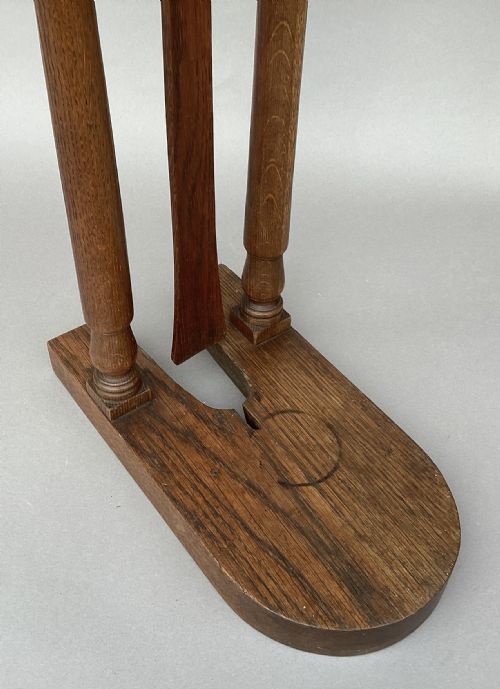 GEORGE IV OAK 'COUNTRY HOUSE' BOOT JACK - ADDITIONAL PHOTO 3
