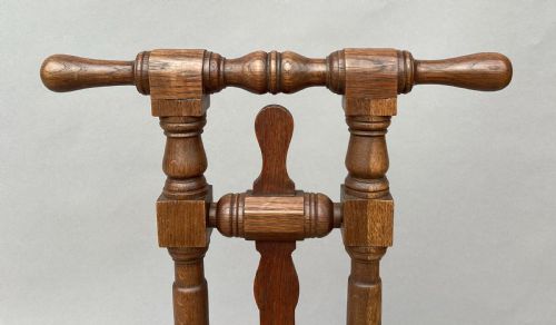 GEORGE IV OAK 'COUNTRY HOUSE' BOOT JACK - ADDITIONAL PHOTO 10