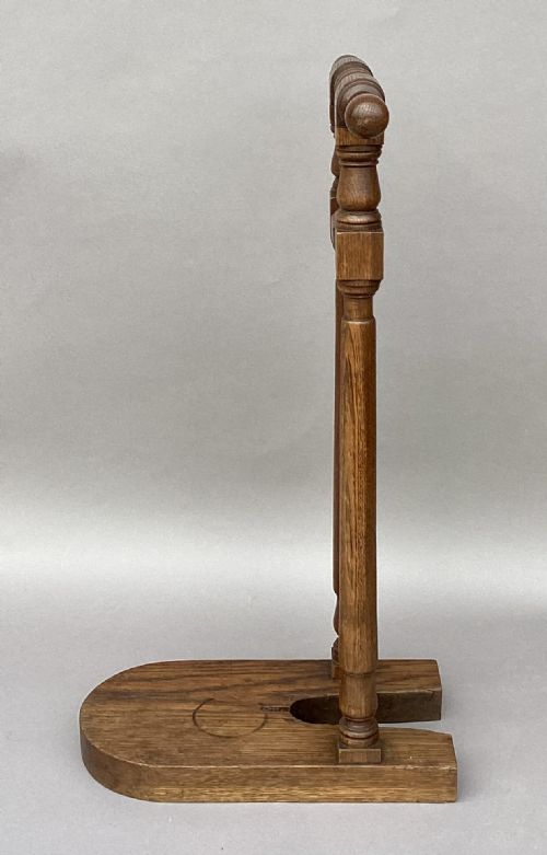 GEORGE IV OAK 'COUNTRY HOUSE' BOOT JACK - ADDITIONAL PHOTO 12