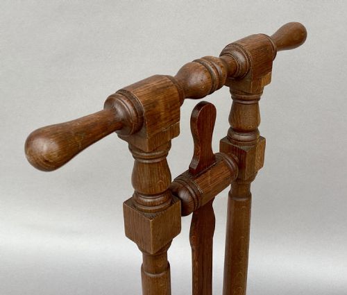 GEORGE IV OAK 'COUNTRY HOUSE' BOOT JACK - ADDITIONAL PHOTO 14