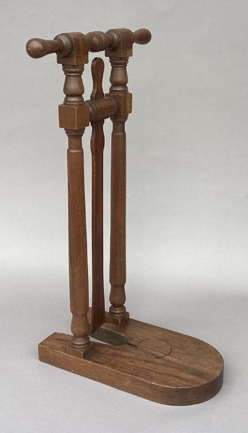 GEORGE IV OAK 'COUNTRY HOUSE' BOOT JACK - ADDITIONAL PHOTO 15