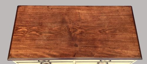 CHIPPENDALE GEORGE III 2DOOR MAHOGANY LOW PRESS CUPBOARD - ADDITIONAL PHOTO 3
