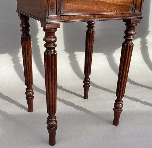 REGENCY GILLOWS MATCHED PAIR OF MAHOGANY BEDSIDE CABINETS CUPBOARDS - ADDITIONAL PHOTO 12