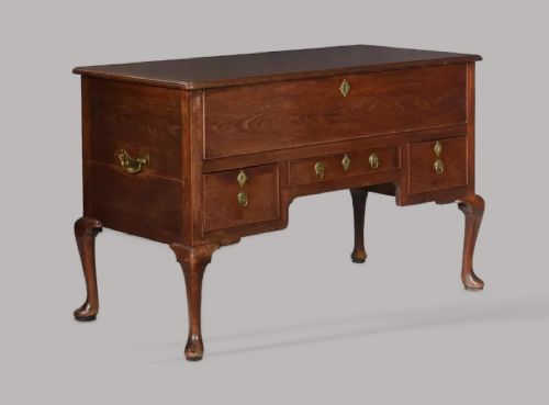 GEORGE II SOLID RED WALNUT SILVER CHEST - ADDITIONAL PHOTO 3