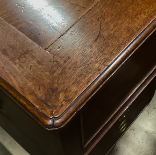 GEORGE II SOLID RED WALNUT SILVER CHEST - ADDITIONAL PHOTO 8