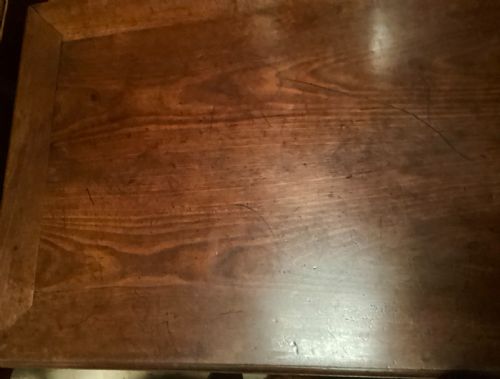 GEORGE II SOLID RED WALNUT SILVER CHEST - ADDITIONAL PHOTO 9