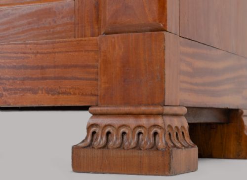 C19TH RARE ANGLO INDIAN SOLID SATINWOOD SIDE CABINET CHIFFONIER - ADDITIONAL PHOTO 10