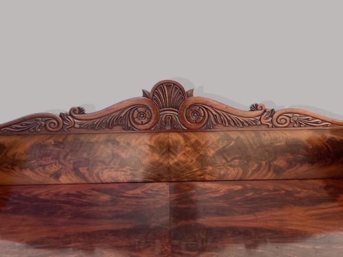 REGENCY MAHOGANY CONSOLE TABLE SERVING TABLE - ADDITIONAL PHOTO 4