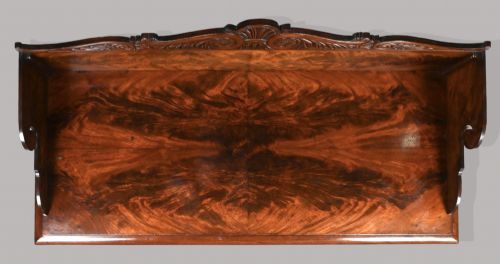REGENCY MAHOGANY CONSOLE TABLE SERVING TABLE - ADDITIONAL PHOTO 13