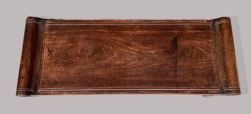 REGENCY MAHOGANY HALL BENCH SEAT ATTRIBUTED TO MARSH AND TATHAM - ADDITIONAL PHOTO 10
