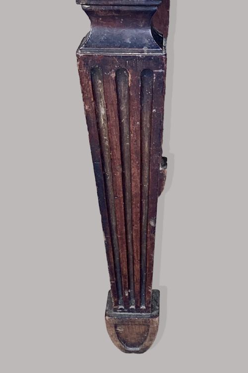 REGENCY MAHOGANY HALL BENCH SEAT ATTRIBUTED TO MARSH AND TATHAM - ADDITIONAL PHOTO 18