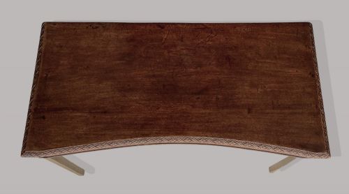 GEORGE III MAHOGANY CHIPPENDALE PERIOD SERVING SIDE TABLE - ADDITIONAL PHOTO 2