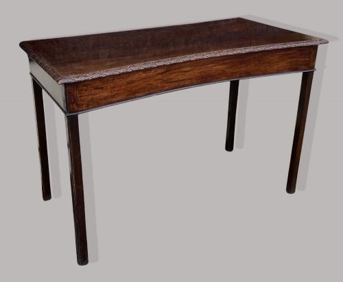 GEORGE III MAHOGANY CHIPPENDALE PERIOD SERVING SIDE TABLE - ADDITIONAL PHOTO 6