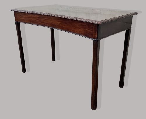 GEORGE III MAHOGANY CHIPPENDALE PERIOD SERVING SIDE TABLE - ADDITIONAL PHOTO 8
