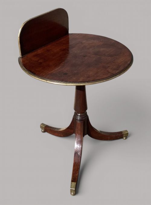 GEORGE III VERY UNUSUAL MAHOGANY TRIPOD OCCASIONAL TABLE - ADDITIONAL PHOTO 2
