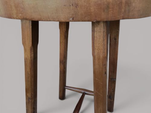 GEORGIAN PRIMITIVE SOLID WALNUT CIRCULAR TABLE - ADDITIONAL PHOTO 10