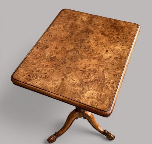 REGENCY BURR OAK TRIPOD OCCASIONAL TABLE LAMP TABLE - ADDITIONAL PHOTO 8