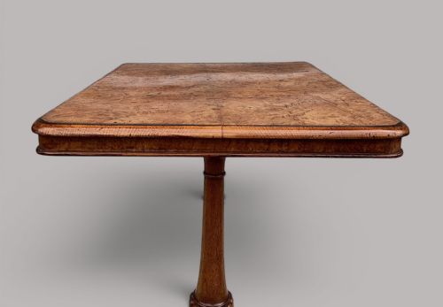 REGENCY BURR OAK TRIPOD OCCASIONAL TABLE LAMP TABLE - ADDITIONAL PHOTO 16