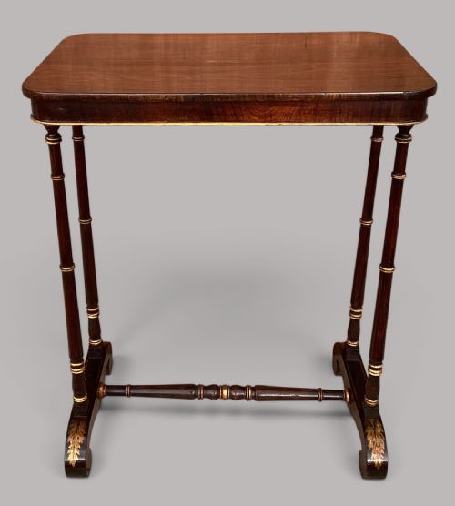 Regency Rosewood and Painted Occasional Table