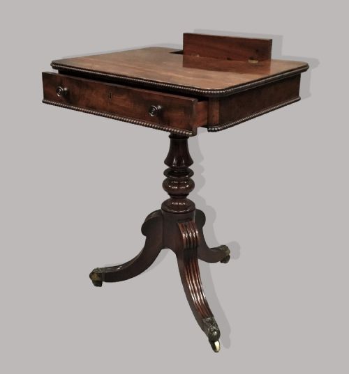 Regency Gillow Mahogany Writing / Occasional Table
