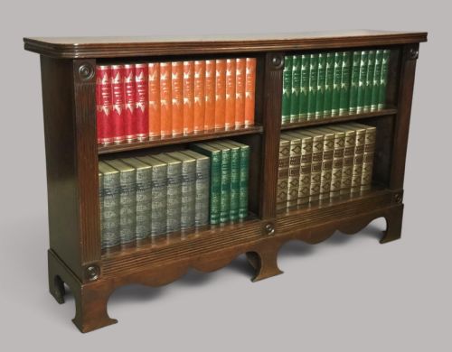 Regency 'Country House' Mahogany Open Bookcase of an Unusual Design