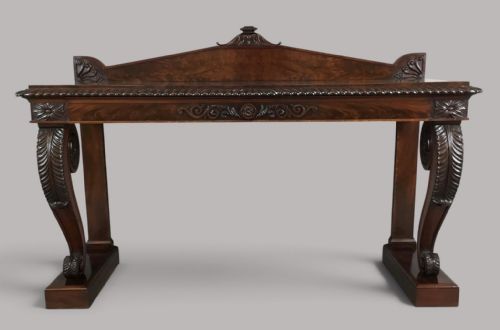 Regency Mahogany Side Table / Serving Table; Attributed to Gillows