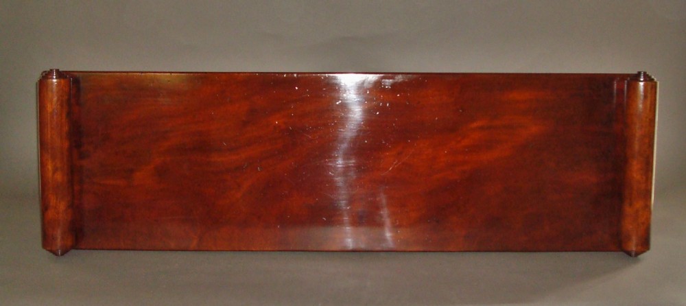 Regency Mahogany Hall Bench or Window Seat View VII