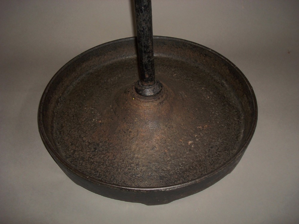 Regency Cast Iron & Brass Stick Stand - tall proportions View IV