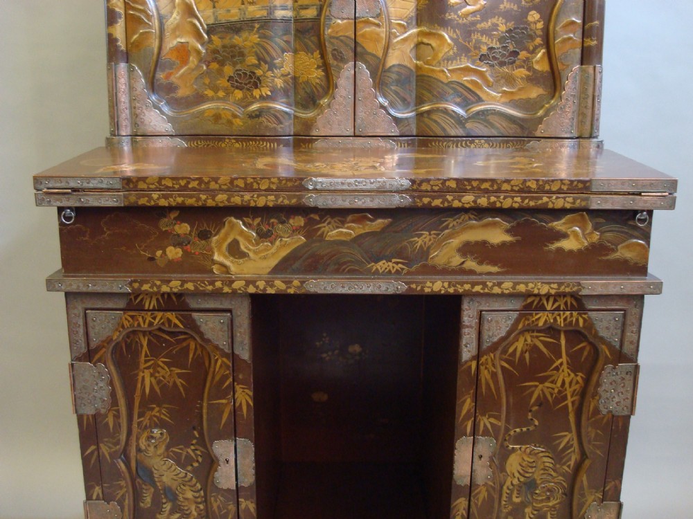 19th Century Japanese Writing Cabinet View V