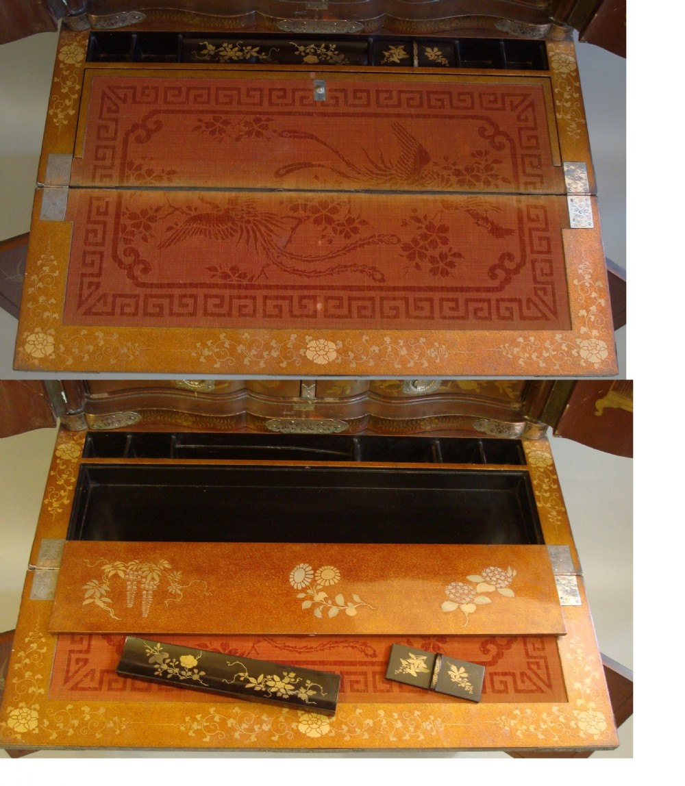 19th Century Japanese Writing Cabinet View IX