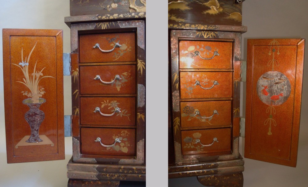 19th Century Japanese Writing Cabinet View XI