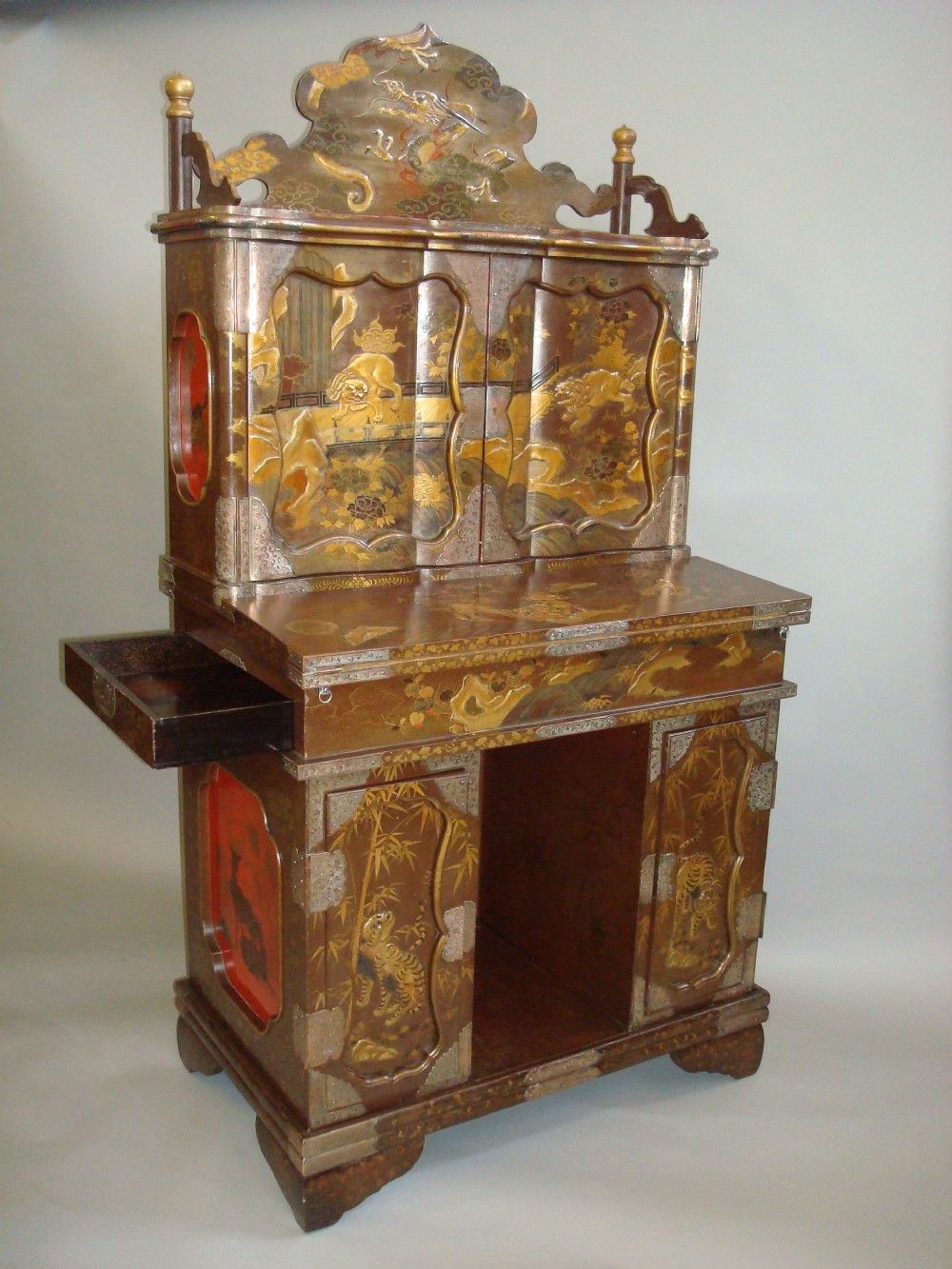 19th Century Japanese Writing Cabinet View XIV