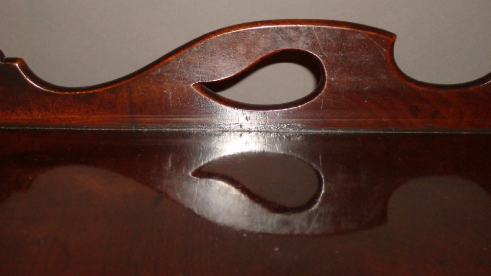 George III Mahogany Chippendale Bedside Cabinet View VIII