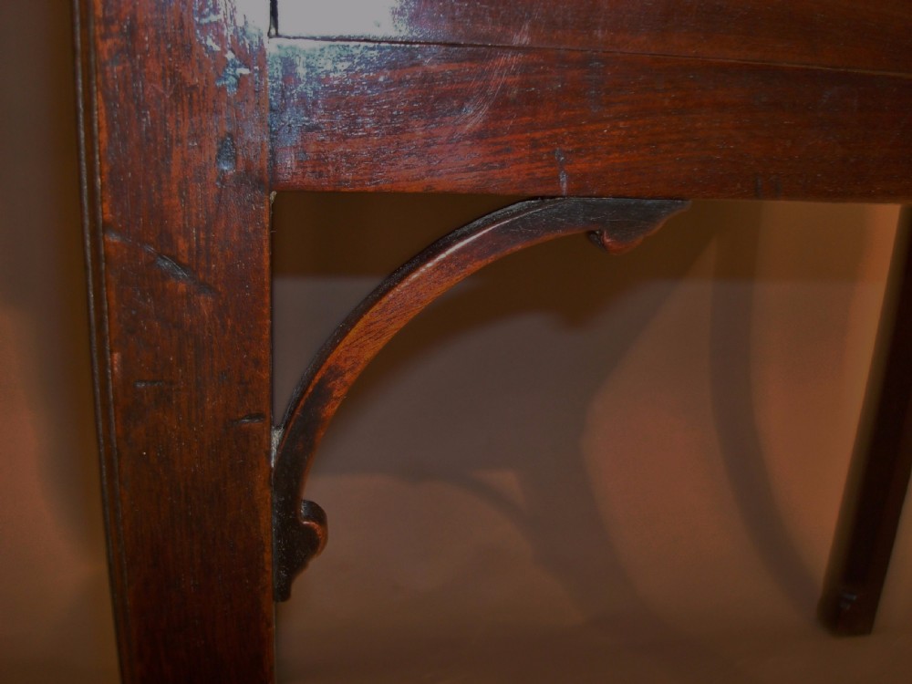 George III Mahogany Chippendale Bedside Cabinet View X
