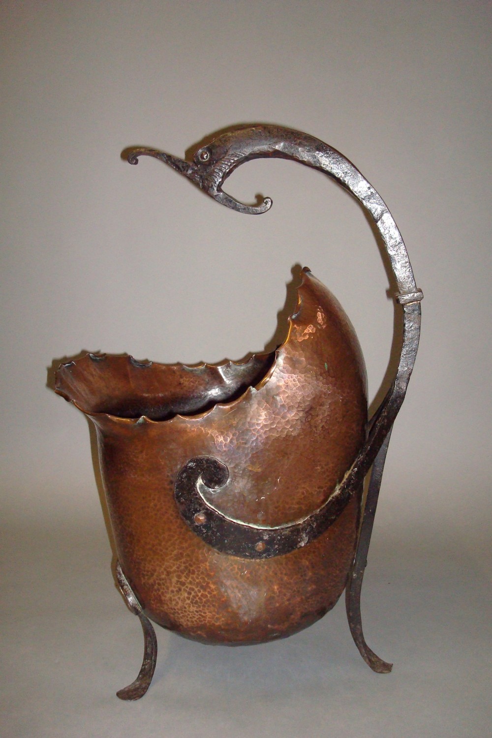 Arts and Crafts Coal Scuttle