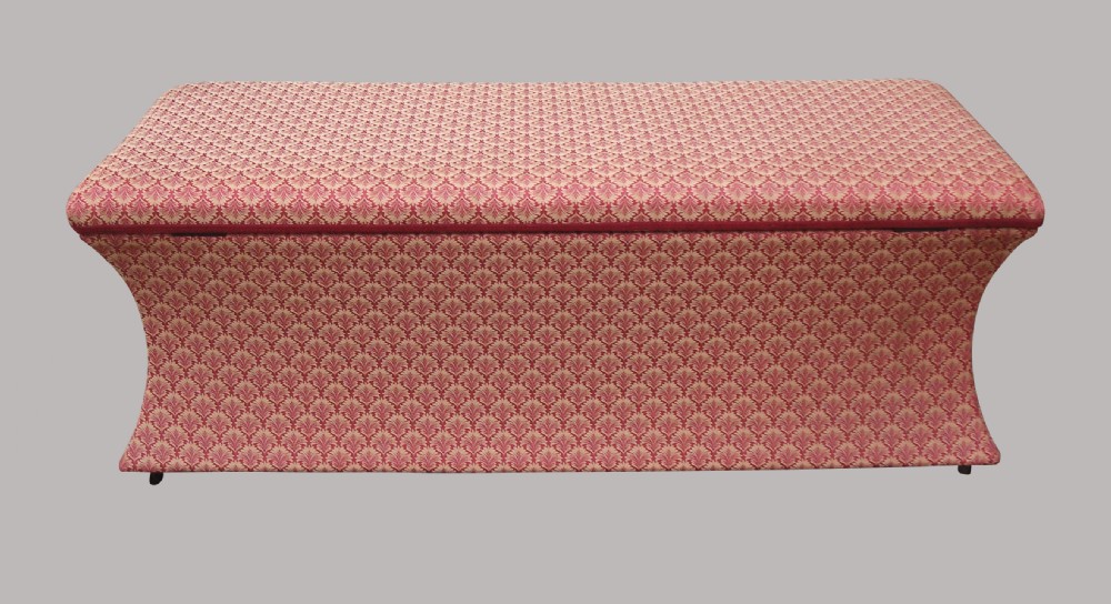 C19th Large Upholstered Ottoman View VI