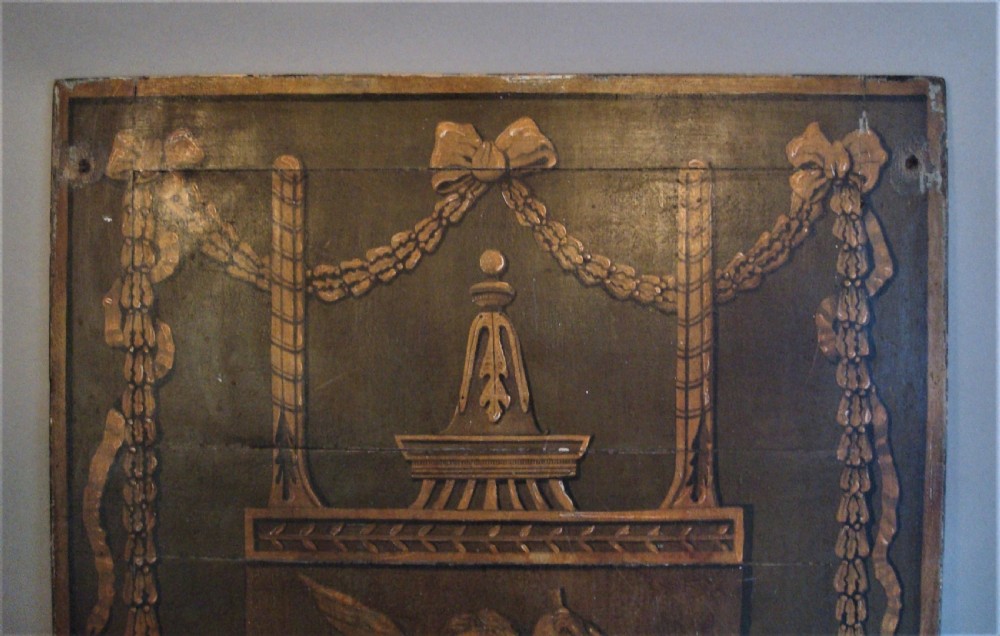 C19th French Painted Neoclassical Panel View IV