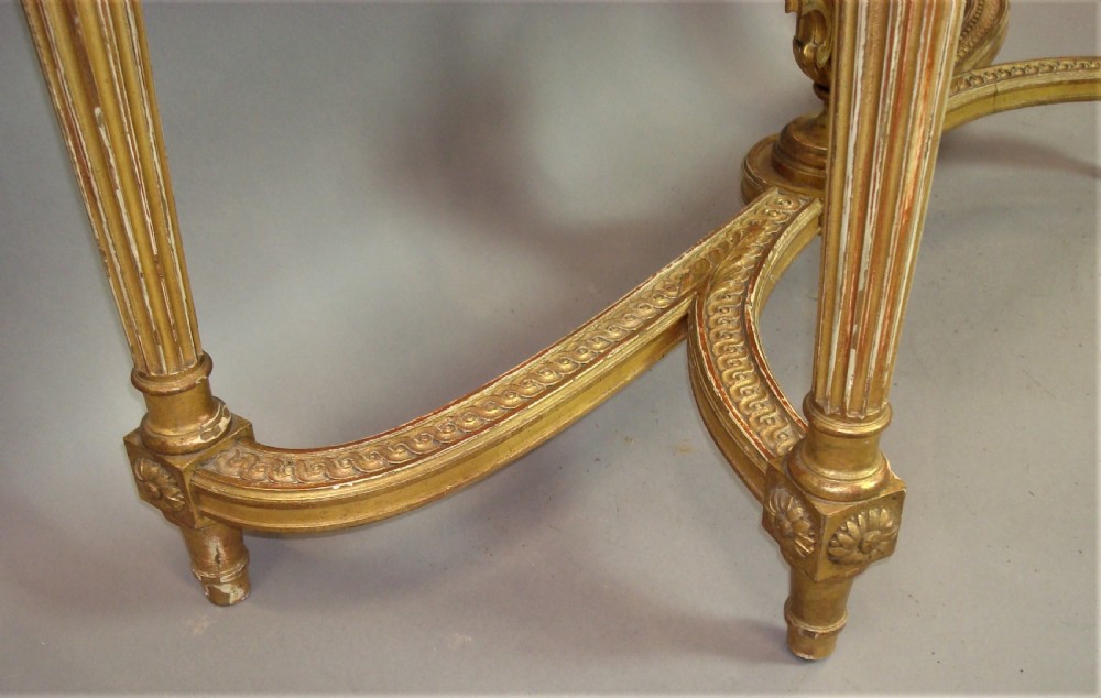 Early C20th Giltwood Console Table by Charles Bernel View IX