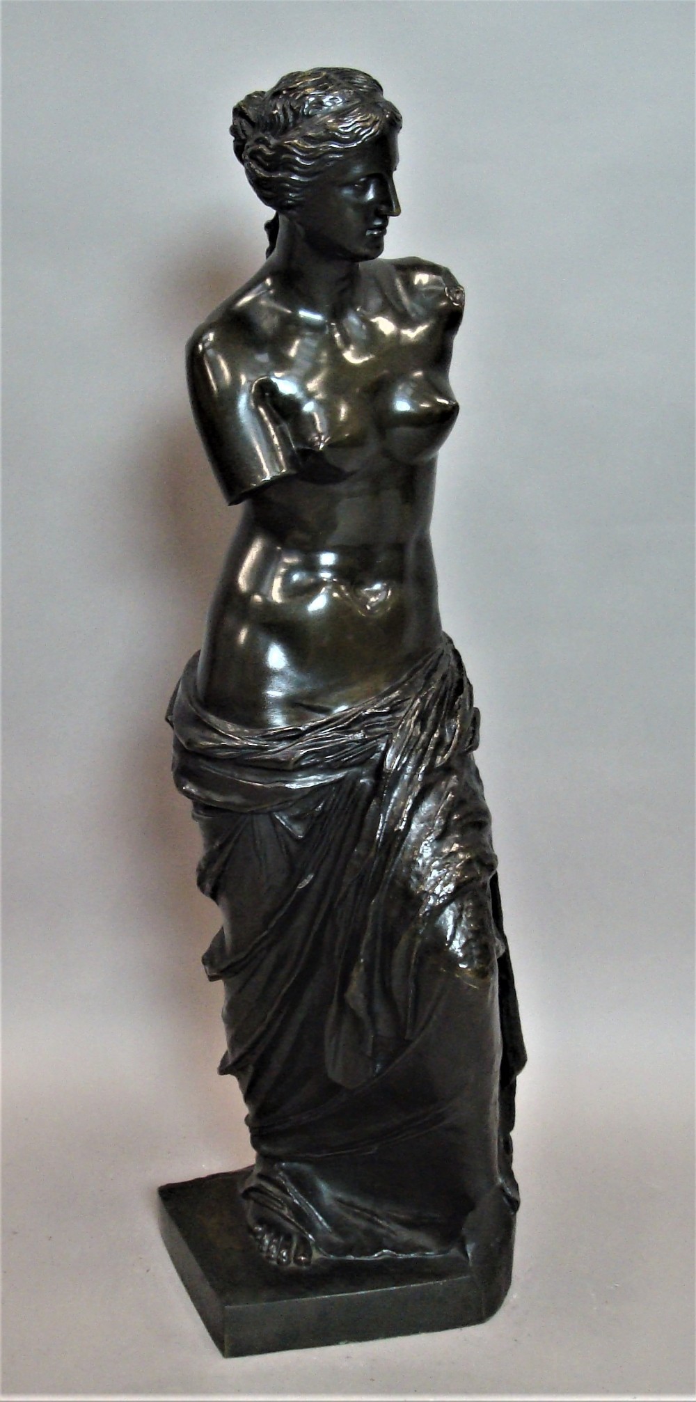 C19th Large Bronze Grand Tour Sculpture of Venus De Melo