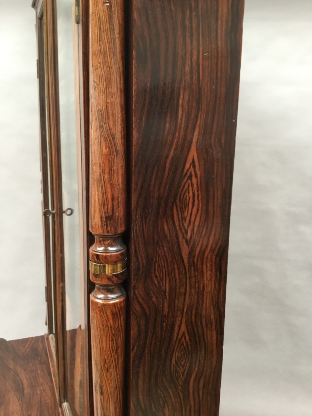 Regency Painted Bookcase of small proportions View XI