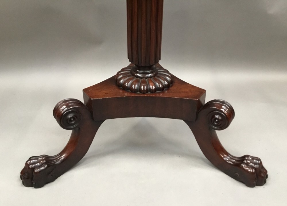 Regency mahogany hat and coat hall stand of large proportions View IV