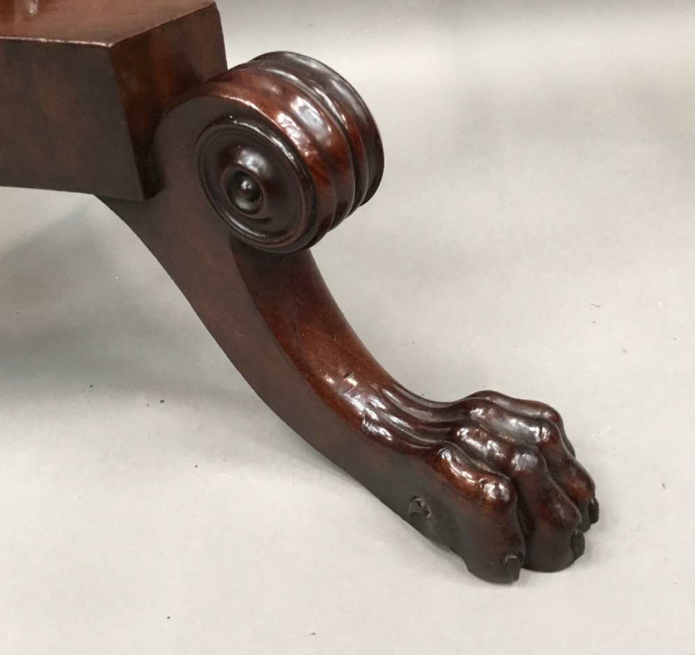 Regency mahogany hat and coat hall stand of large proportions View VII